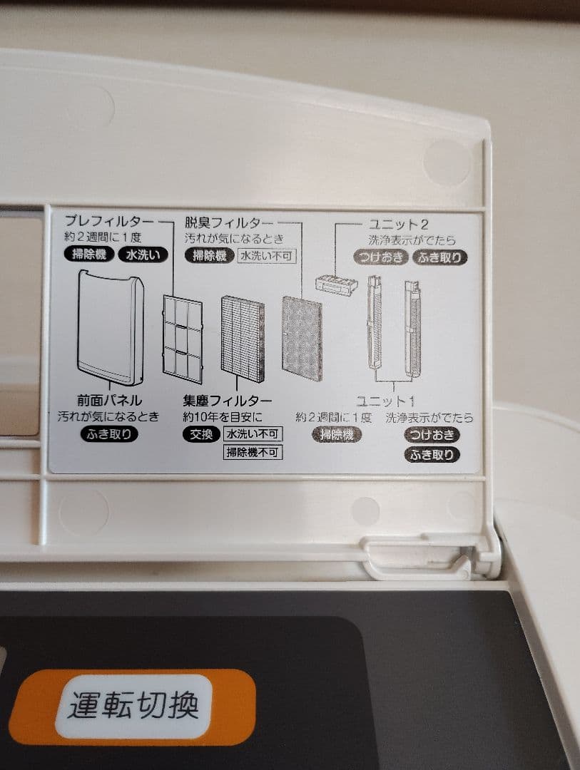 ダイキン 加湿ストリーマ空気清浄機 ACZ70P-W 2013年製