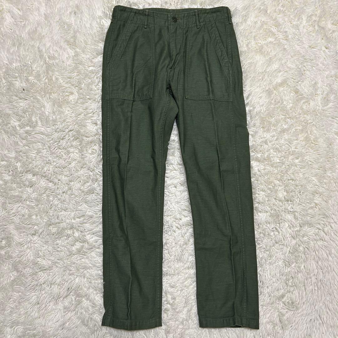 極美品⭐︎orSlow オアスロウ　ベイカーパンツ ファティーグ　1 S