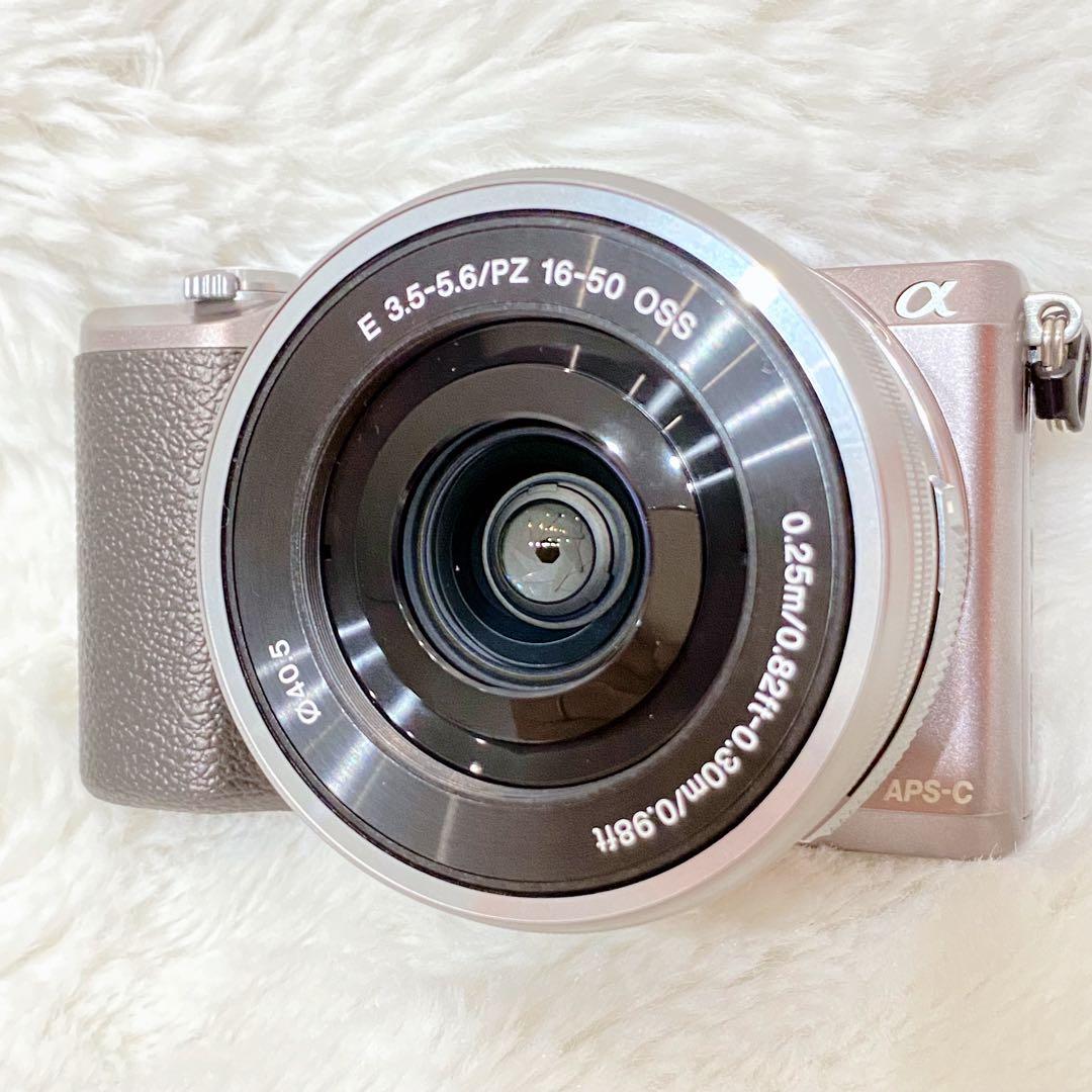 【Wi-Fi・付属品有】SONY α5100 パワーズームレンズキット シルバー