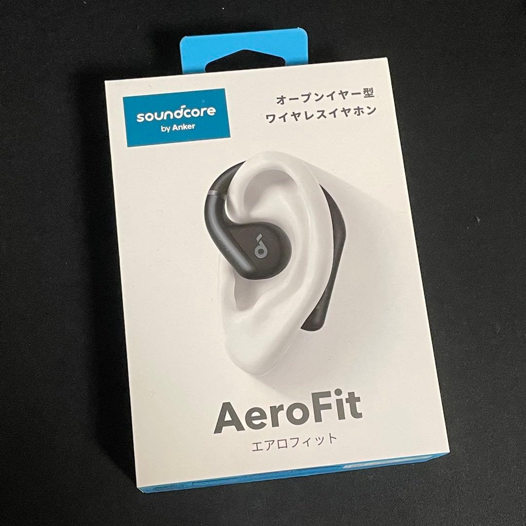 Anker Soundcore AeroFit ブラック オープンイヤー