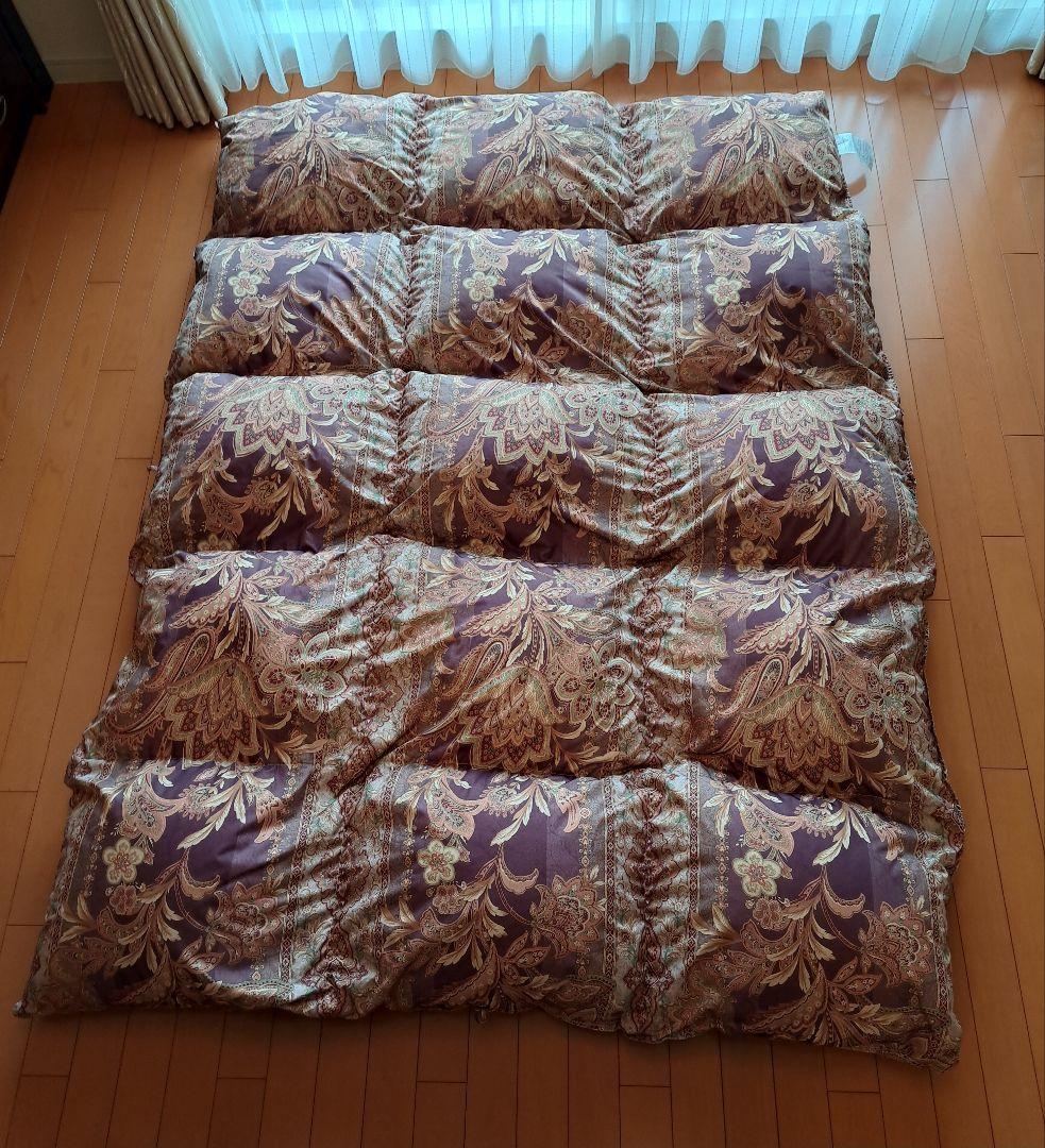 ホワイトダックダウン 羽毛掛け布団 シングル