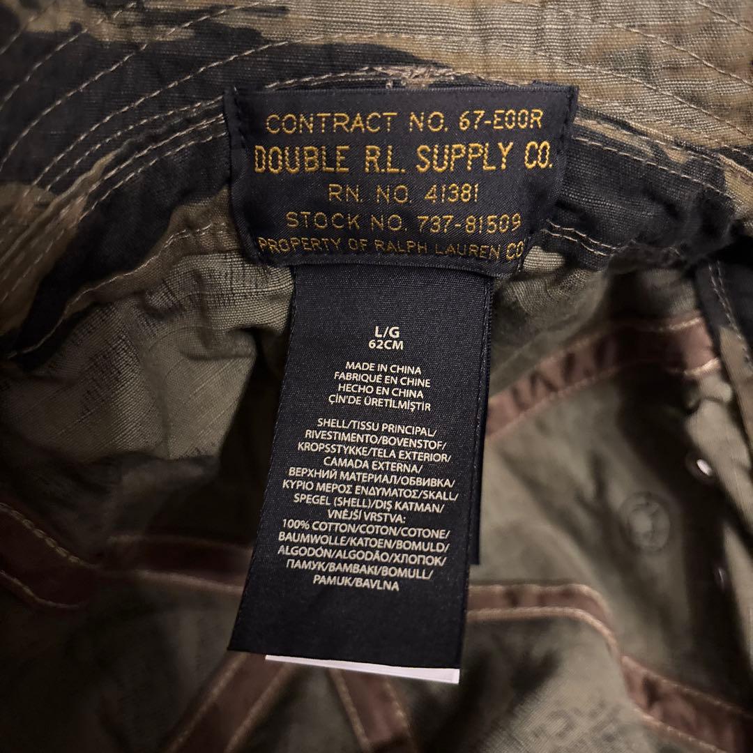 帽子 RRL Tiger Camo Bucket Army Hat