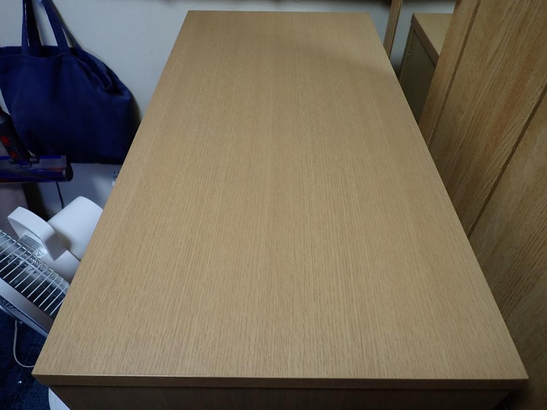 無印良品　4段チェスト　天然木（オーク材）