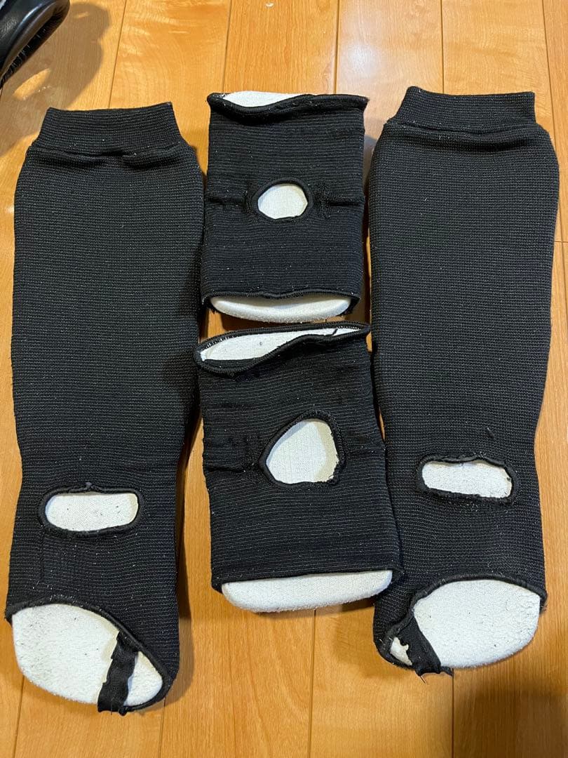 K-1 アマチュア　ヘッドギア　膝サポーター　脛サポーター