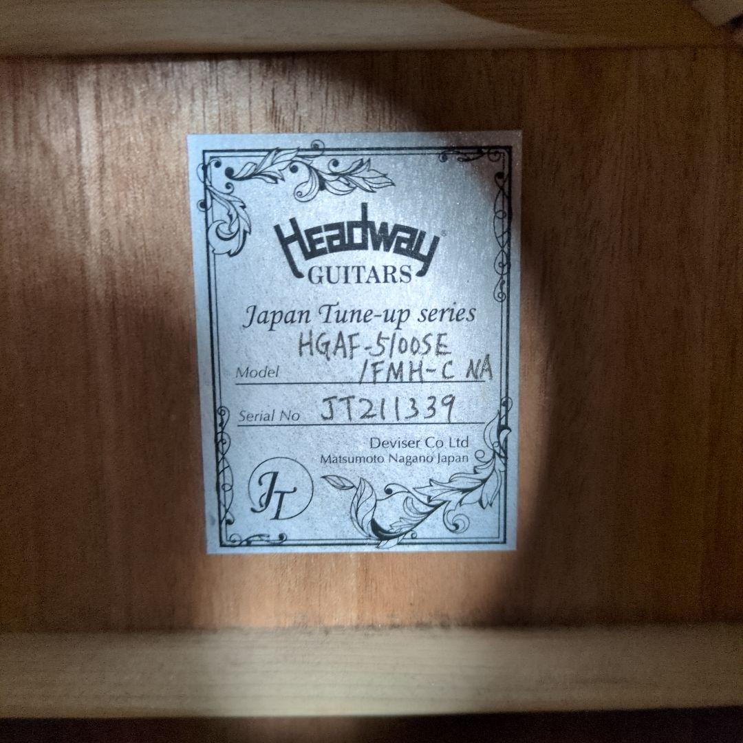 Headway アコースティックギター　エレアコ