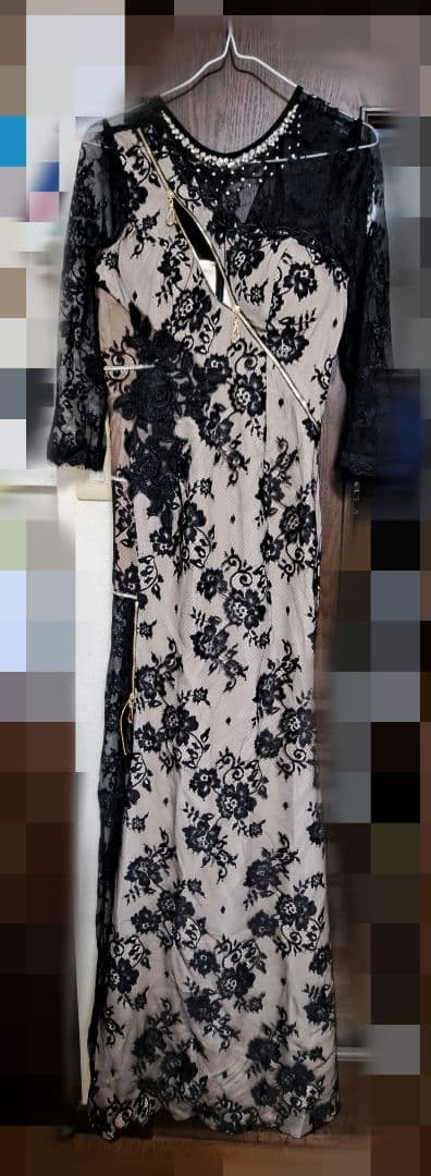 ROBE de FLEURS Glossy　ロンングドレス