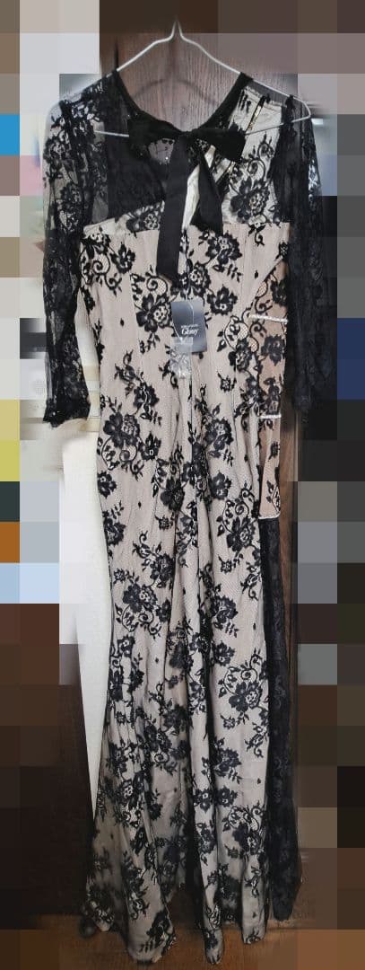 ROBE de FLEURS Glossy　ロンングドレス