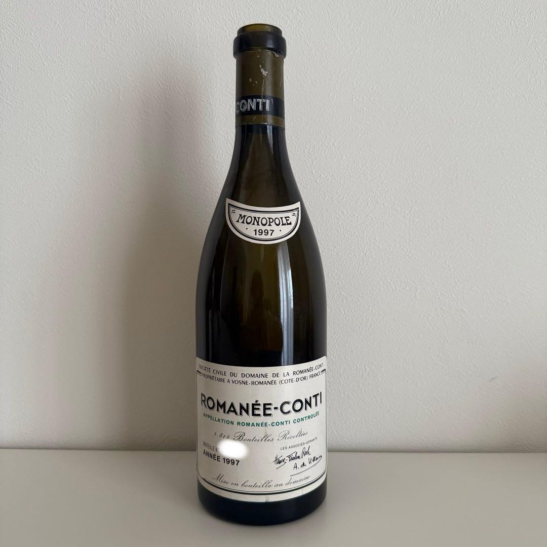 ROMANÉE-CONTI ロマネ・コンティ 1997年 空瓶