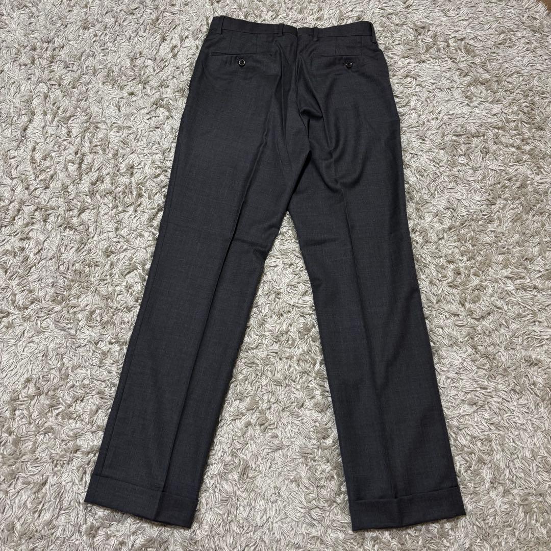 INCOTEX インコテックス ウールスラックス グレー 46