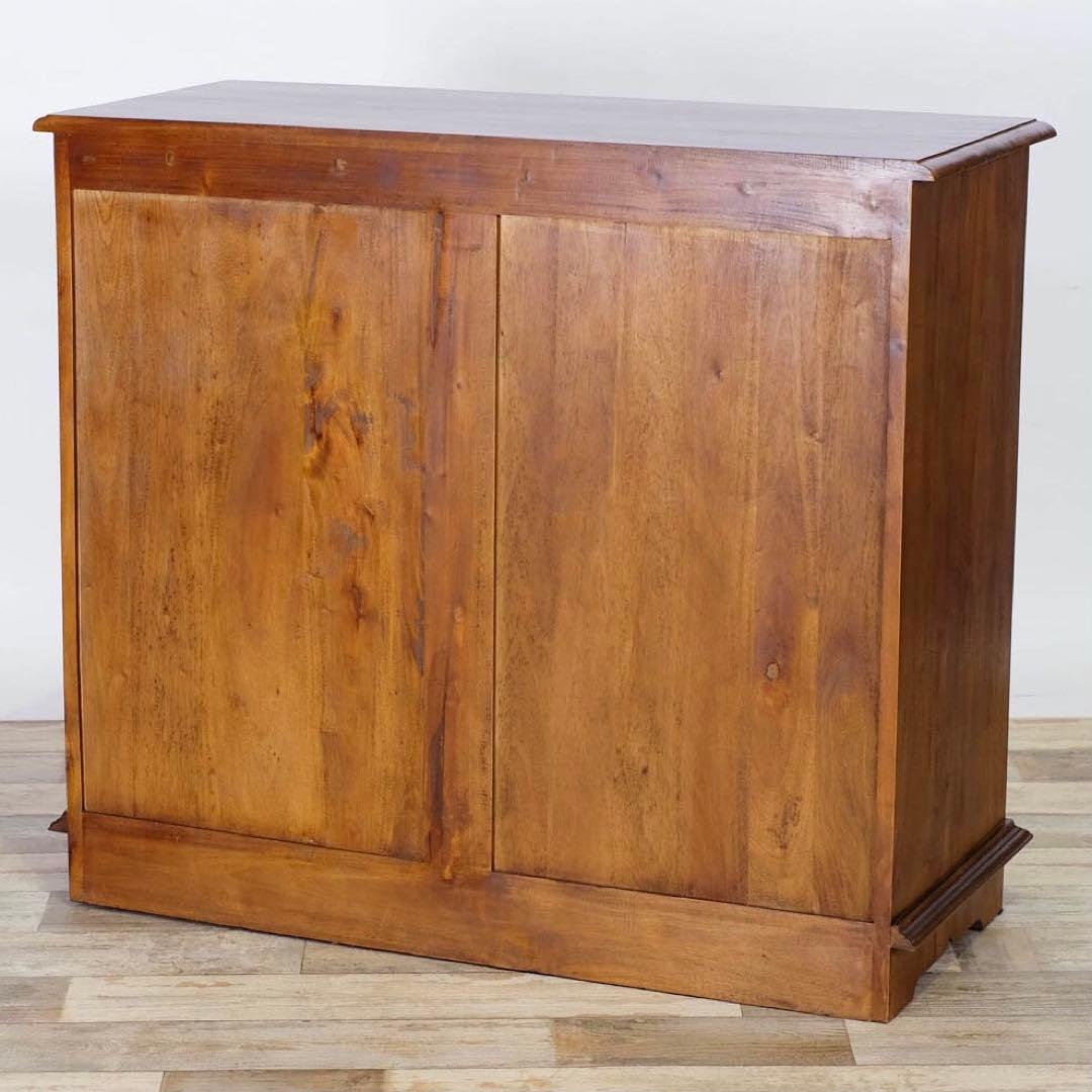 H 新品 アジアン チェスト L カントリー サイドボード 収納 アンティーク