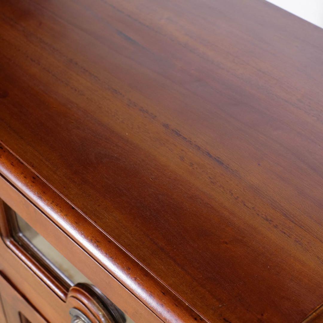 H 新品 アジアン チェスト L カントリー サイドボード 収納 アンティーク