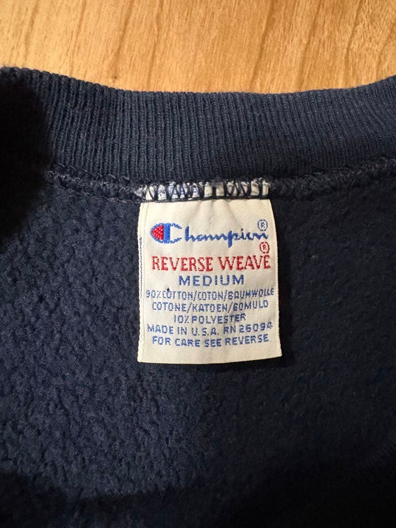 【超希少】90SリバースウェーブCALIFORNIA 裏C サイズM USA