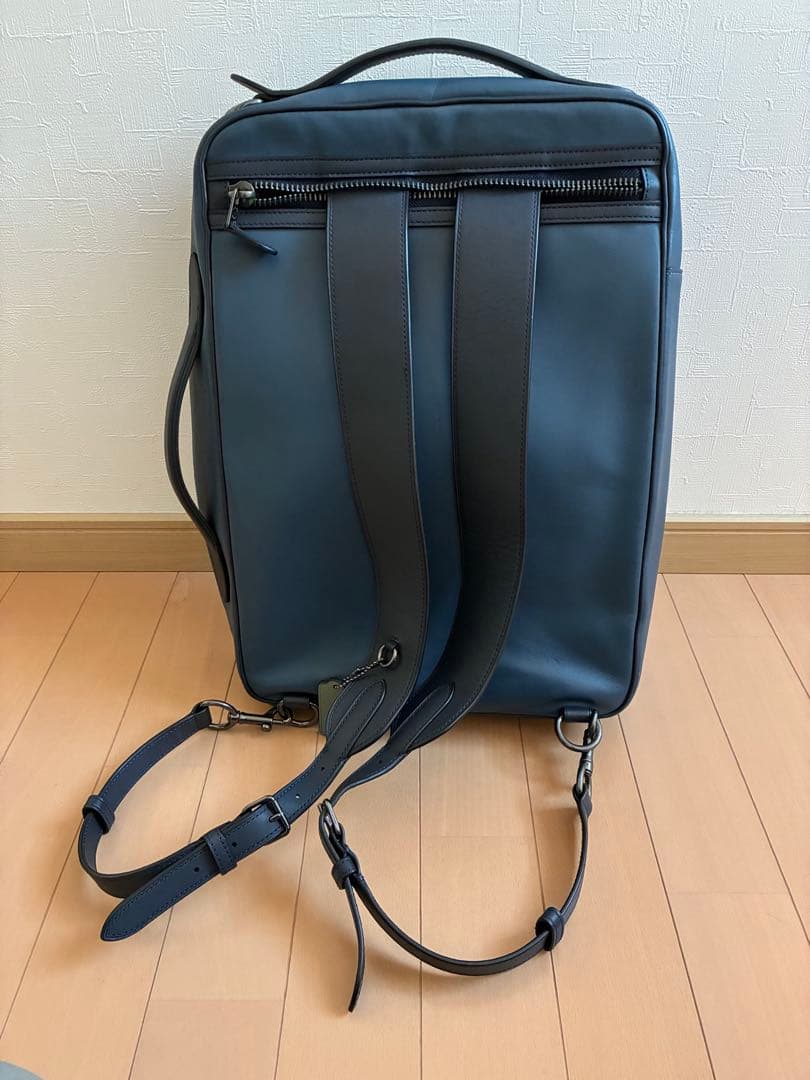 COACHブルー リュック・バックパック