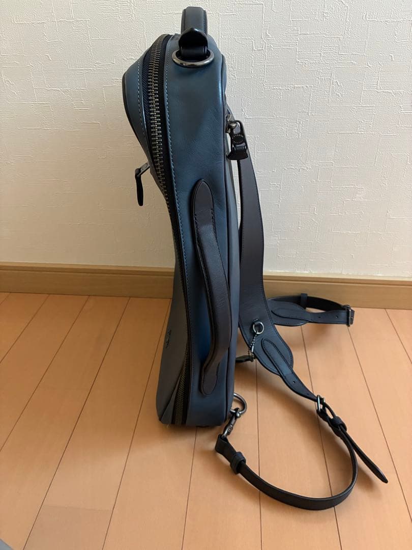 COACHブルー リュック・バックパック