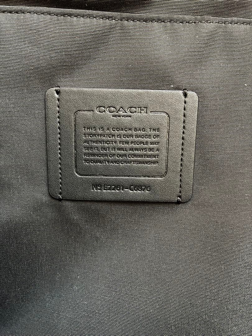 COACHブルー リュック・バックパック