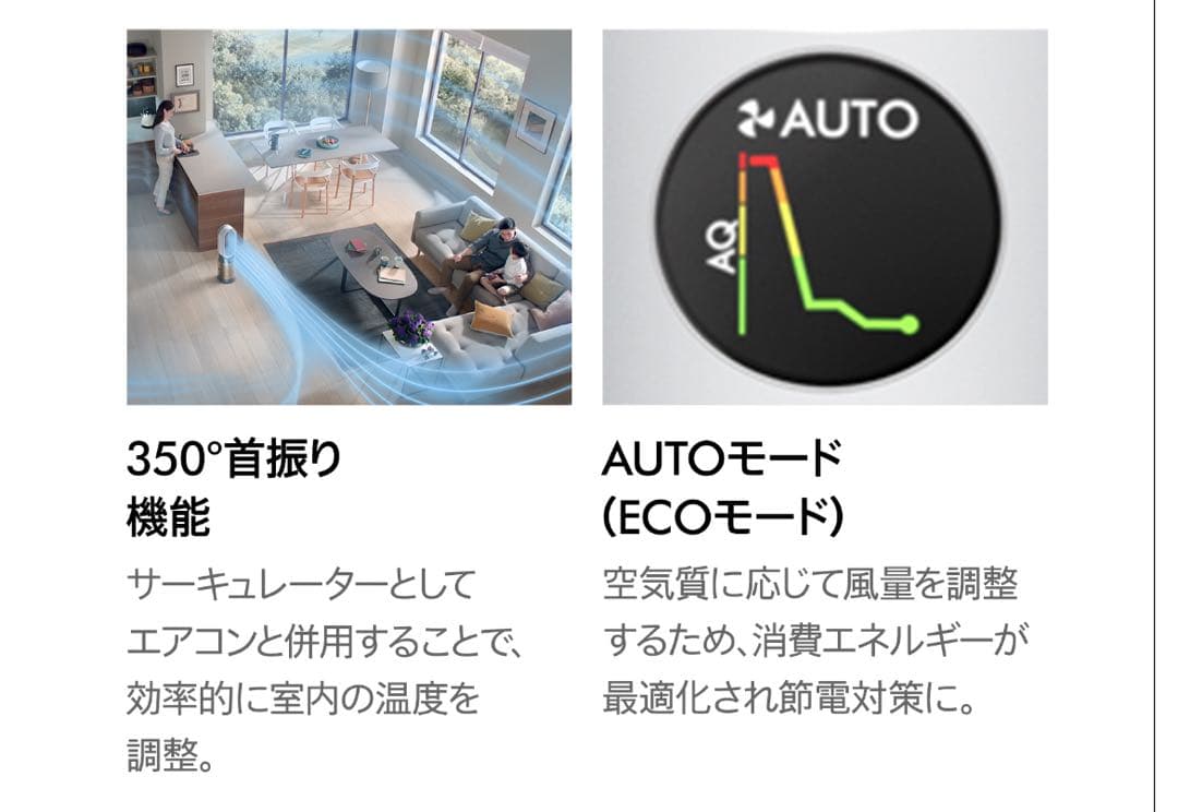 扇風機・サーキュレーター Dyson hot+cool gen1