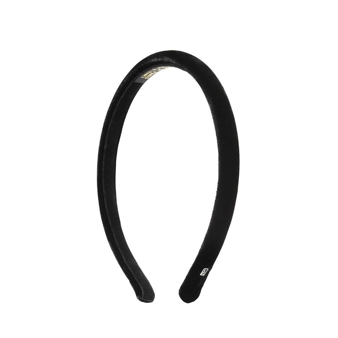 アレクサンドゥパリ　カチューシャ　ブラック　マシェール エラ　ベロア