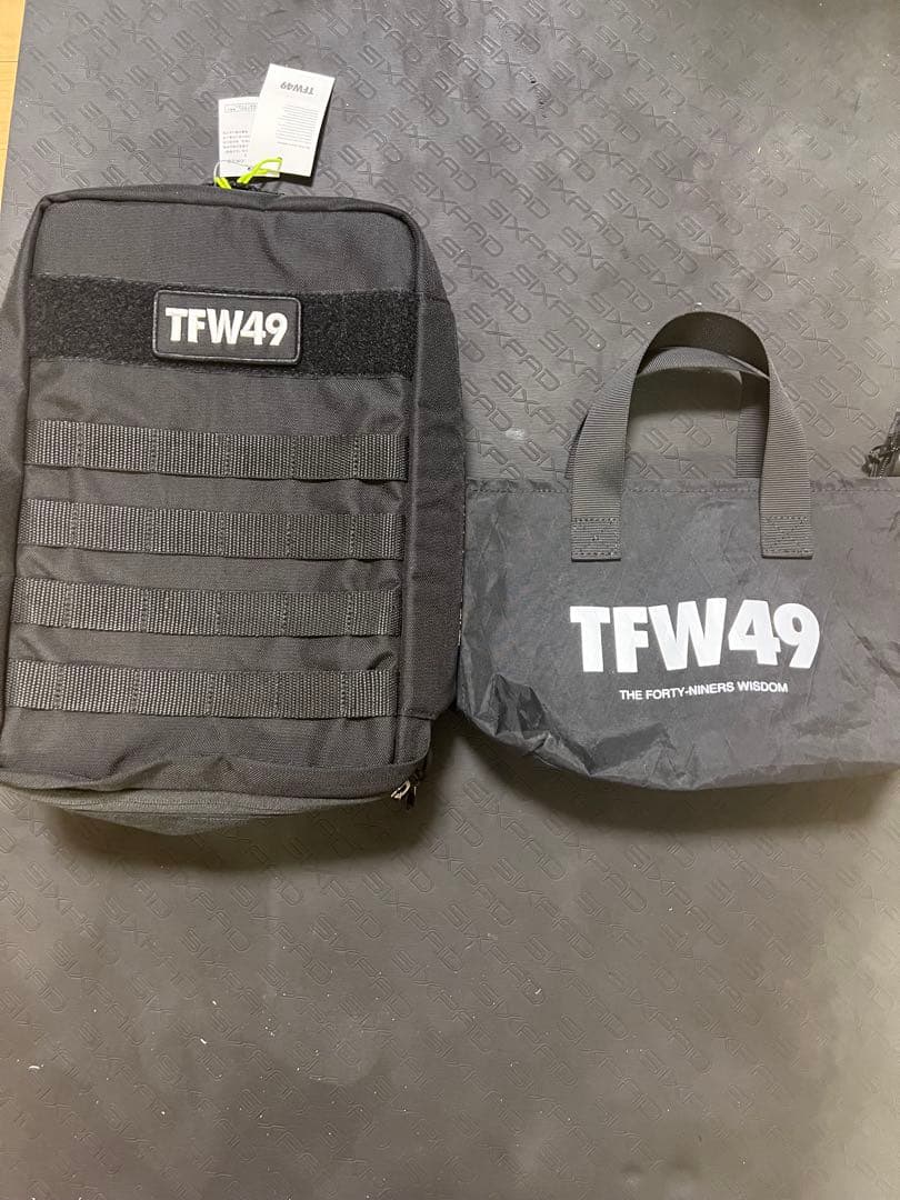 TFW49 シューズケース　X-PACカートトート ブラック