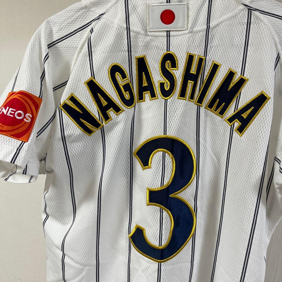 【祝長嶋茂雄賞新設】アテネ五輪野球日本代表長嶋茂雄監督ユニフォームスポンサー刺繍