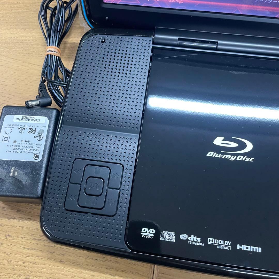 動作品 トムソン ポータブルブルーレイプレーヤー DVPB-0001