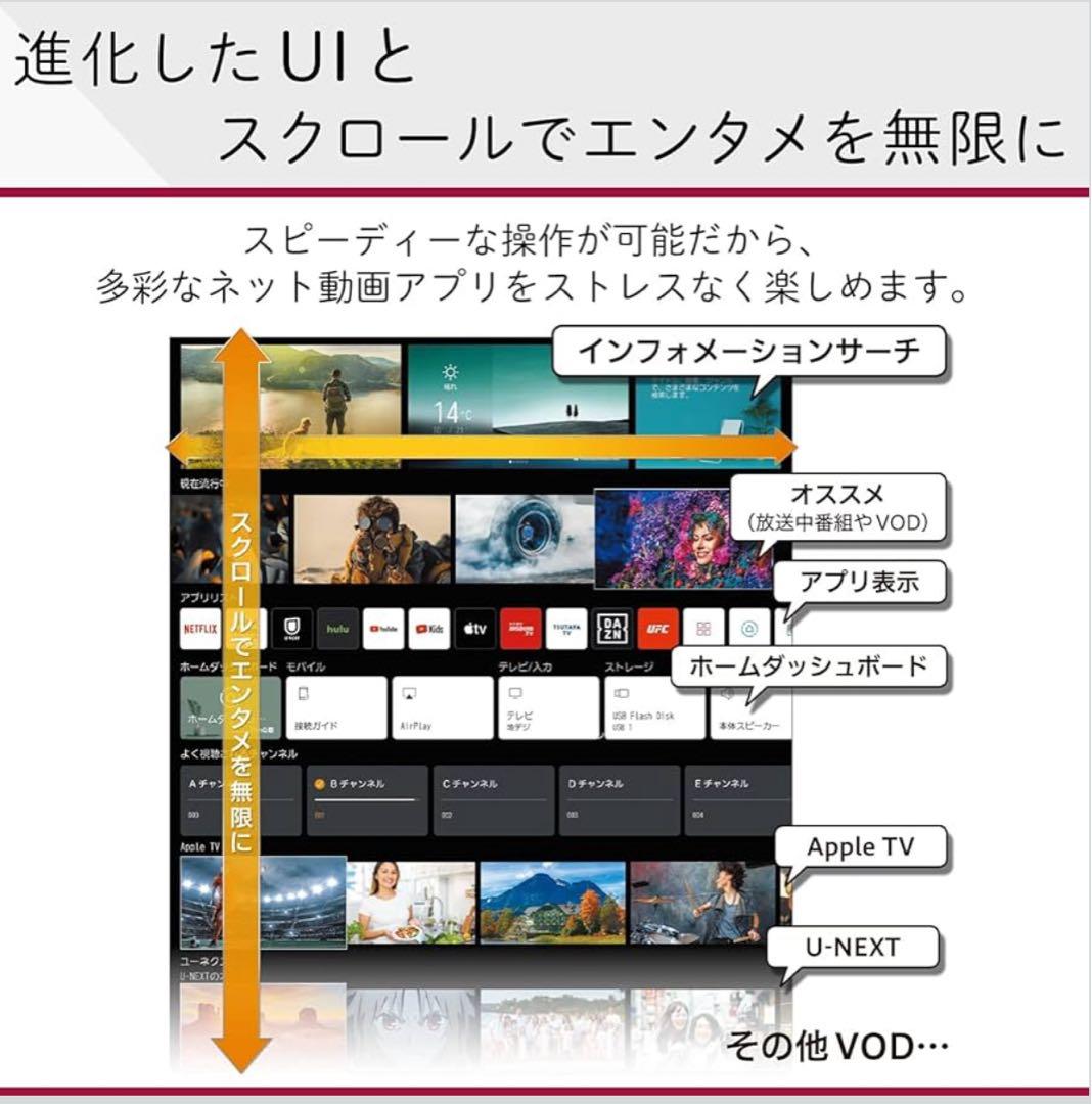 [K9] LG 4K液晶テレビ 50型 50UP8000PJB