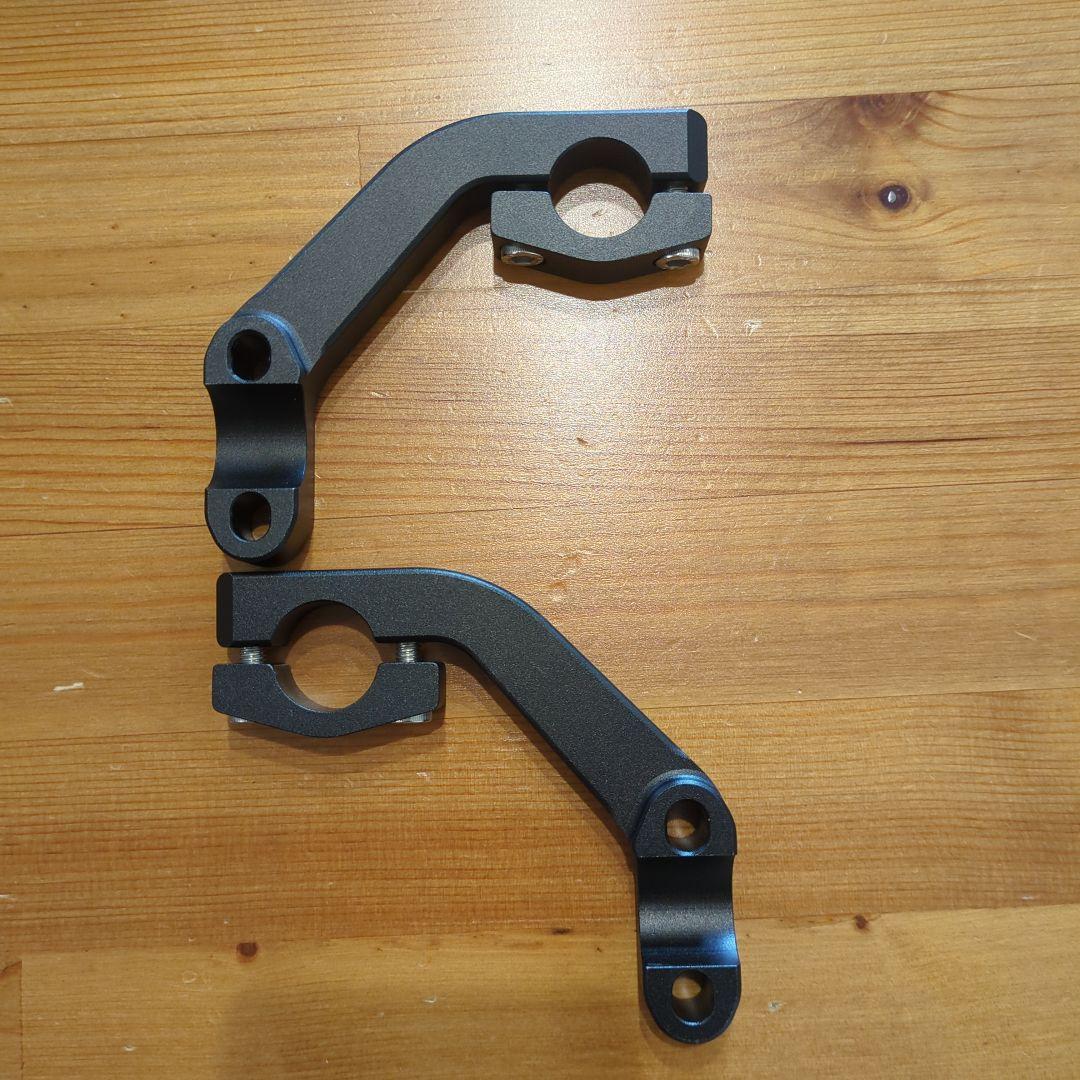 ZETA RACING　アドベンチャーウインドシールド　ライトスモーク