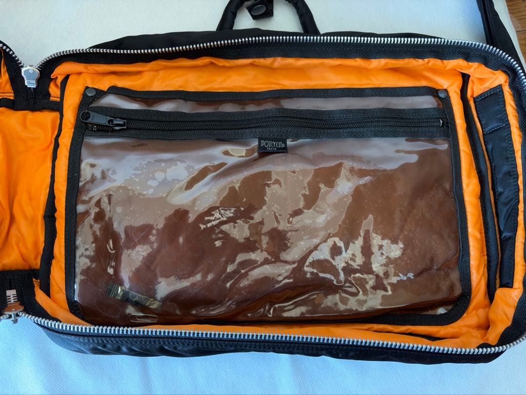 美品　PORTER TANKER 3WAY BRIEFCASE ブラック