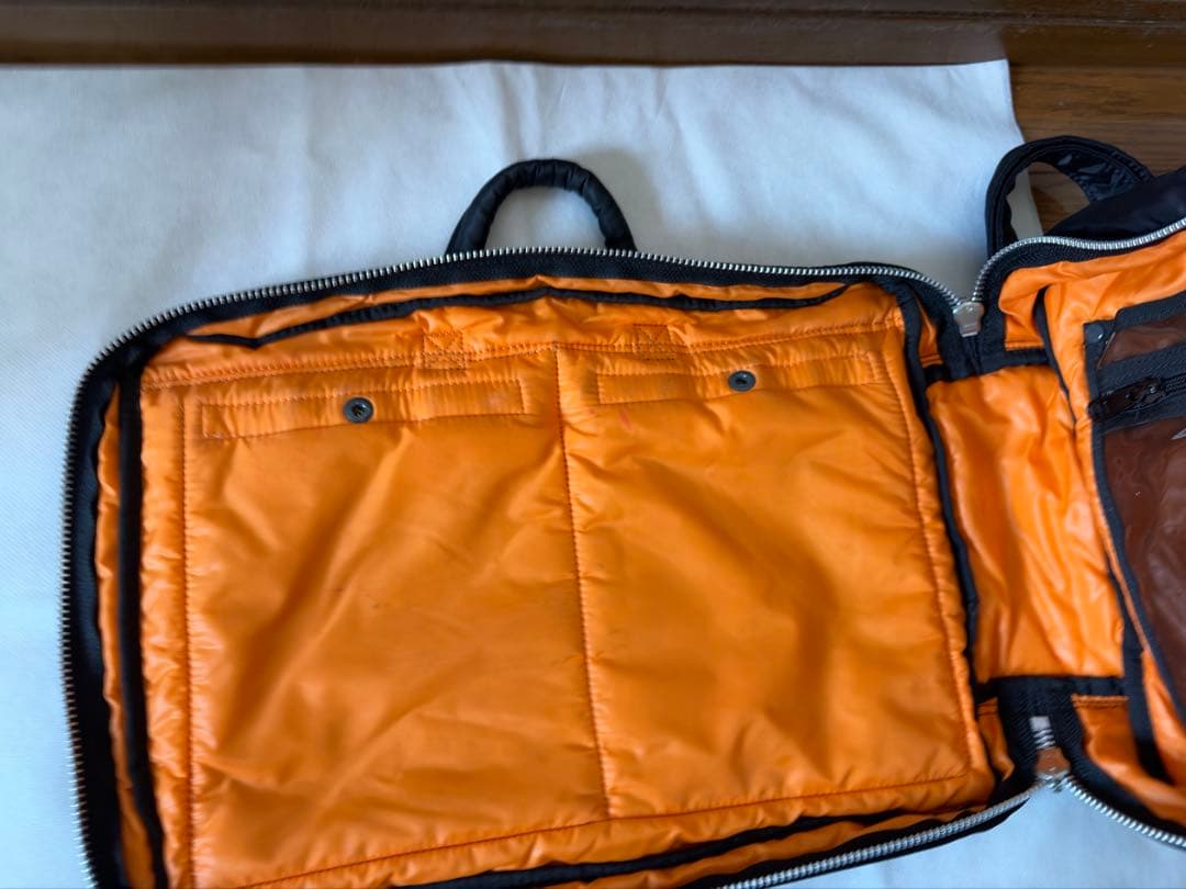 美品　PORTER TANKER 3WAY BRIEFCASE ブラック