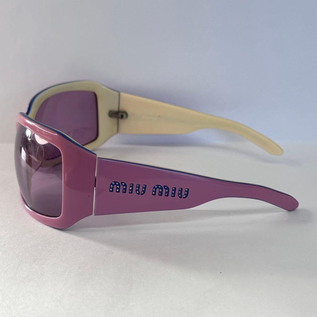 miumiu ミウミウ サングラス ピンク ボスリントン