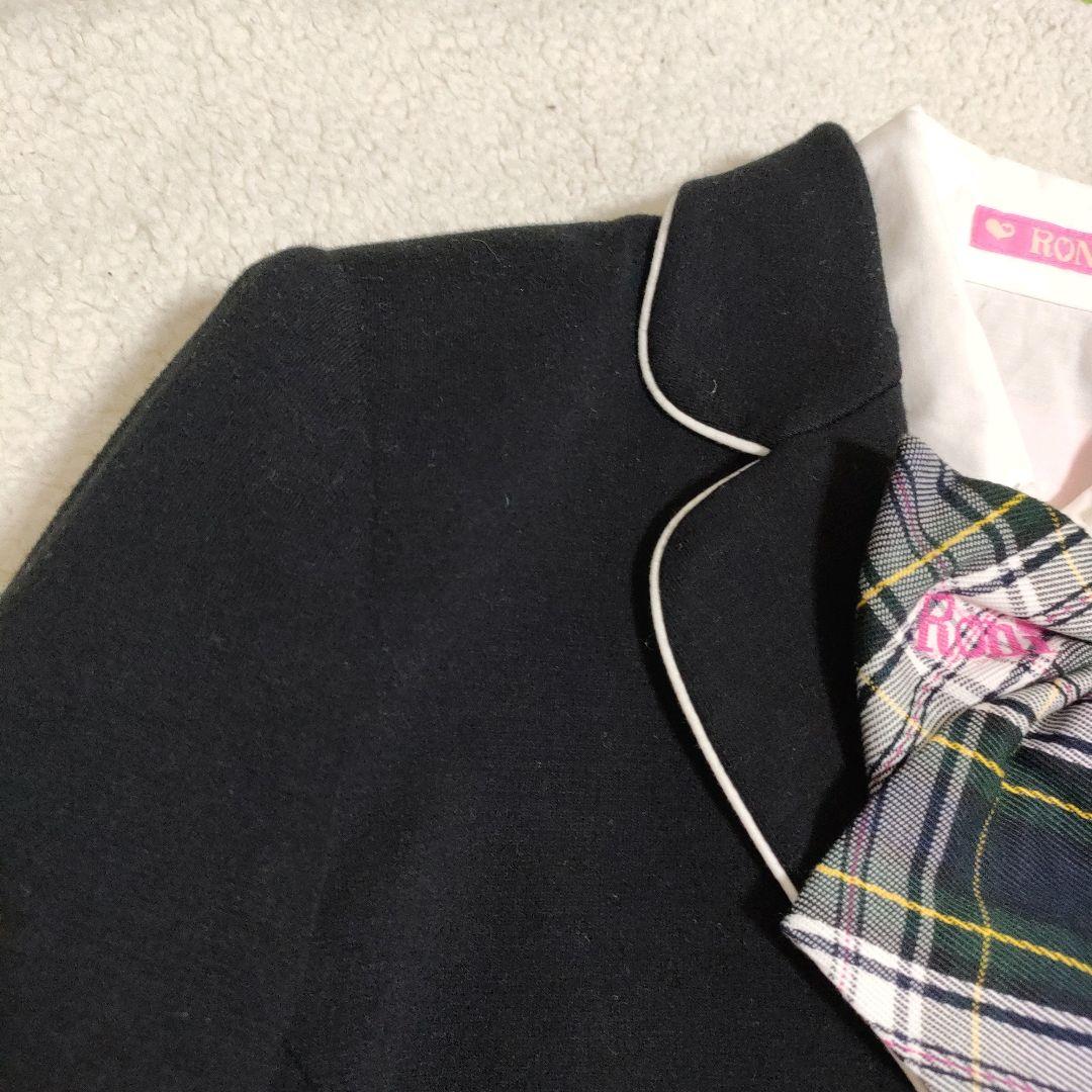 RONI 　セットアップ　卒服　スーツ スカートセット　黒　XL　5点セット
