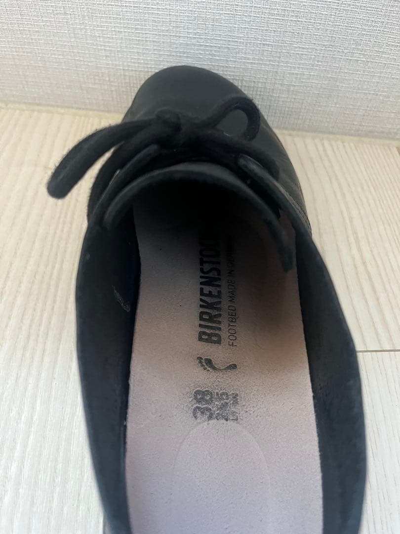 [Birkenstock] レザー ローファー 黒
