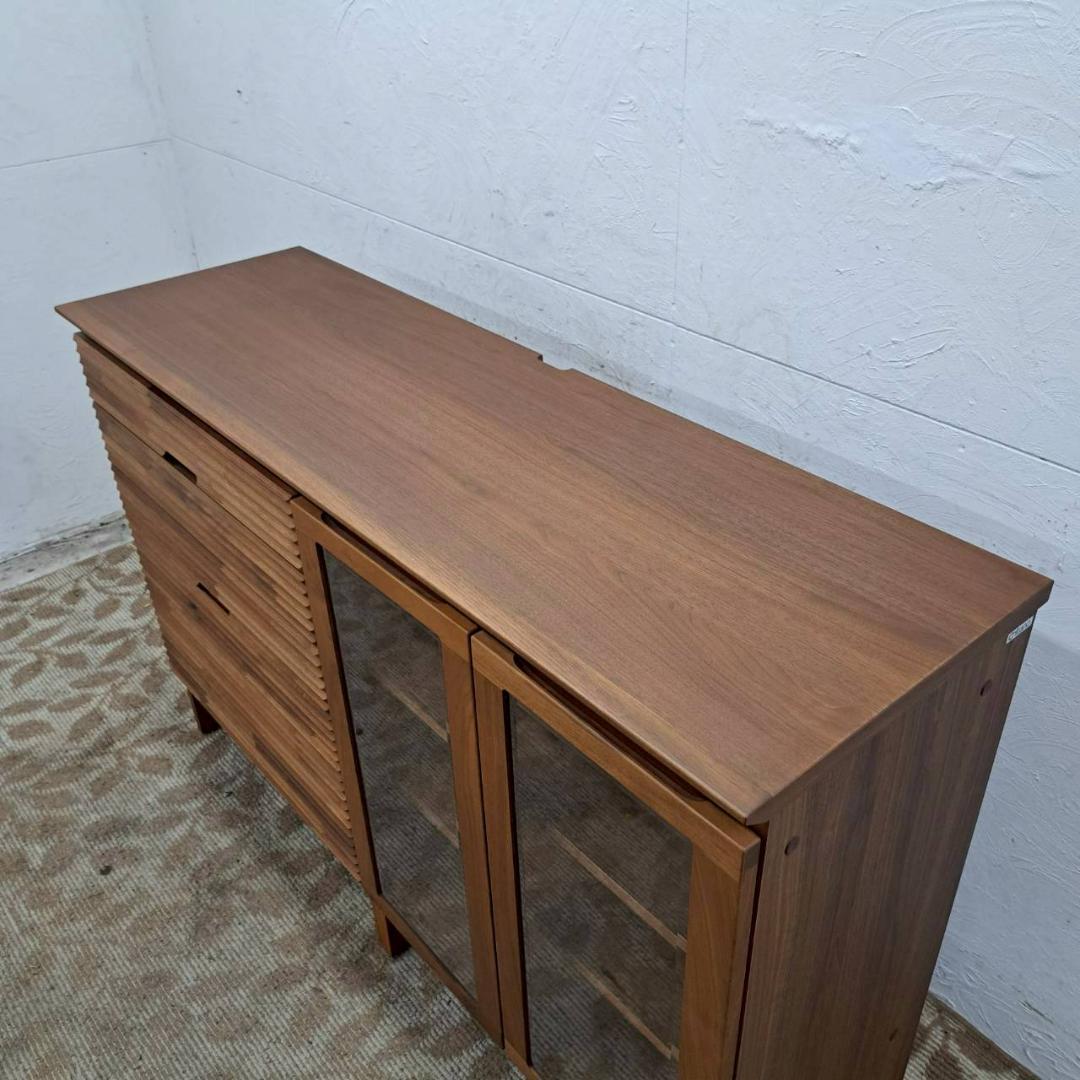 カリモク チターノ サイドボード カップボード W1370 モダン