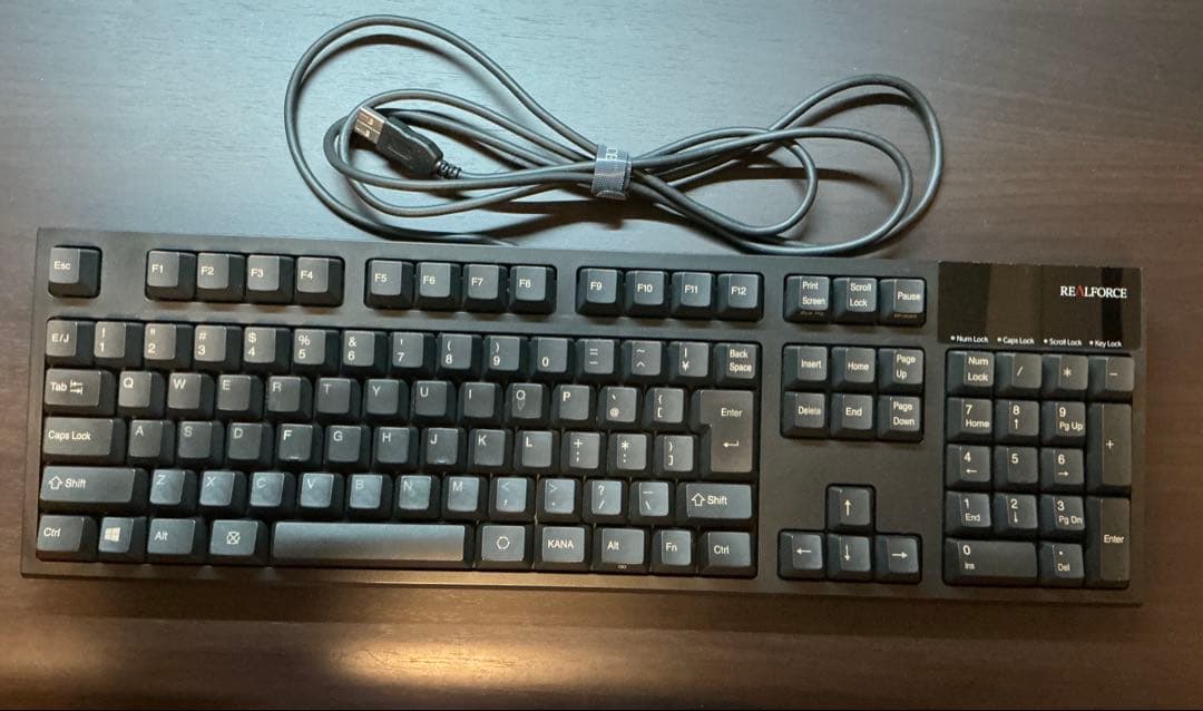 東プレ REALFORCE 有線キーボード R2-JP4-BK