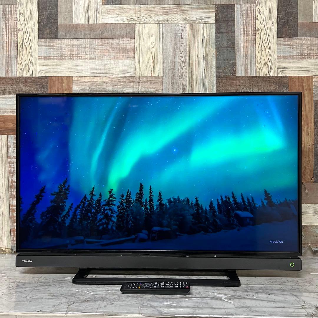 即日受渡❣️全国送料込東芝 40V型 液晶テレビREGZAゲームモード外付HDD