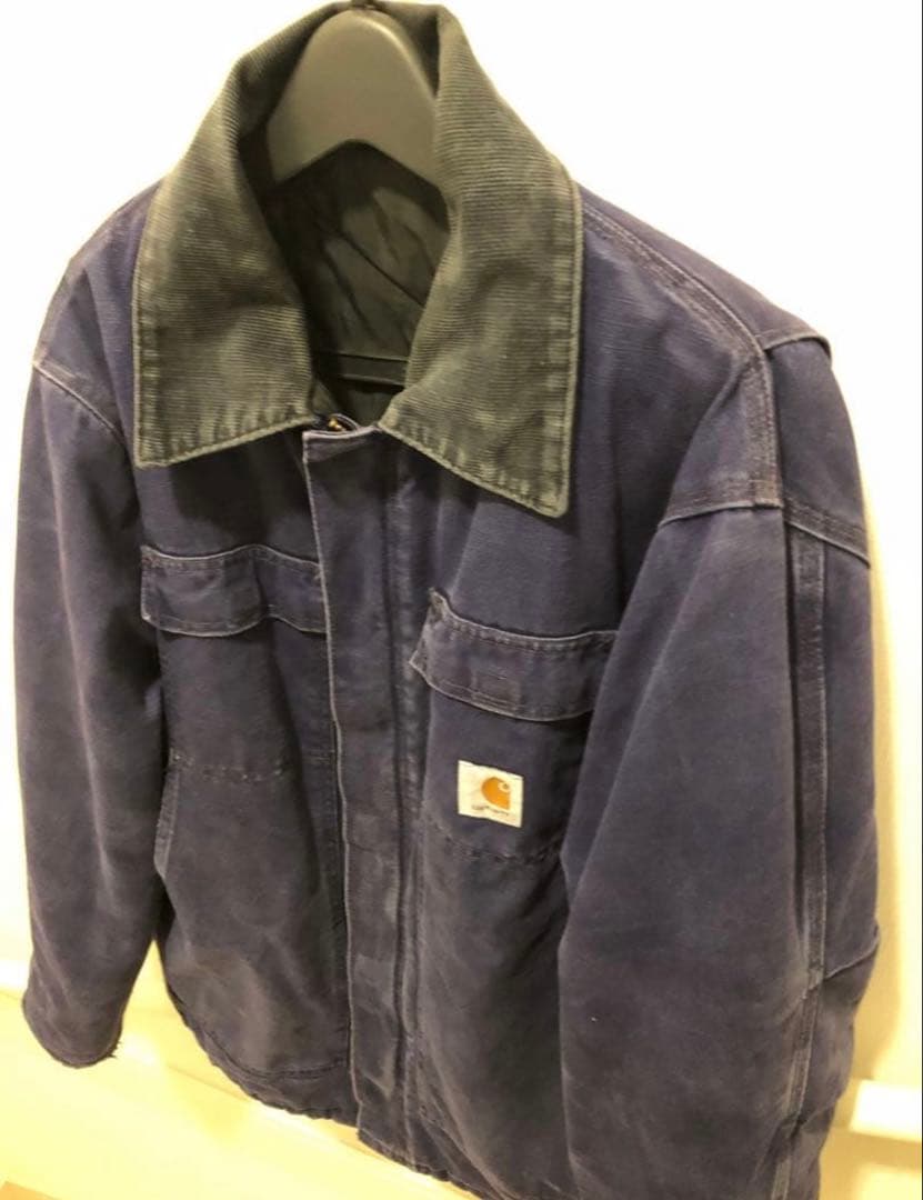 カーハート80s トラディショナルコート ネイビー