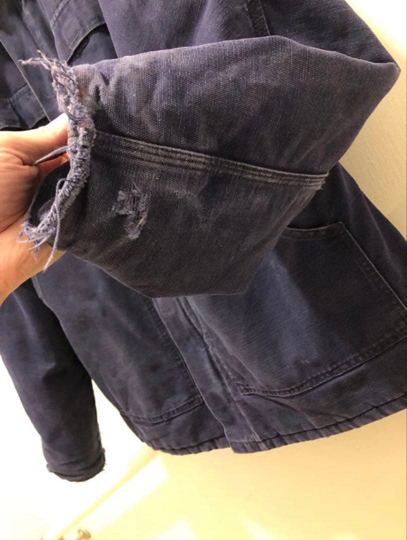 カーハート80s トラディショナルコート ネイビー