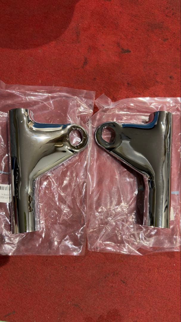 新品　Z1 Z2 MRSメッキ ヘッドライトステー　左右2個セット KZ900