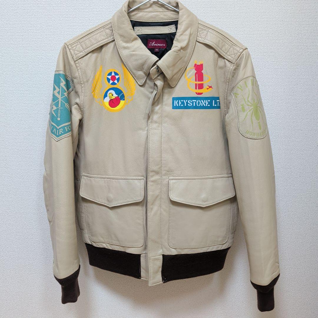 限定品 AVIREX TYPE A2 レザージャケット M