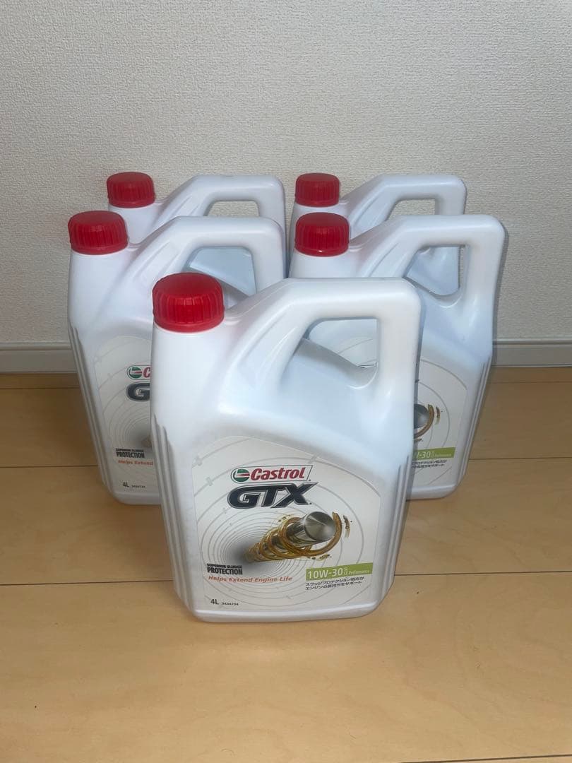 Castrol GTX 10W-30 4L(5本)