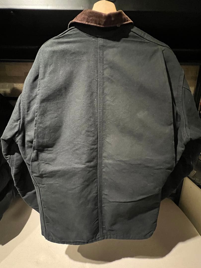 USA製 美品 Carhartt チョアコート OG XLブラック