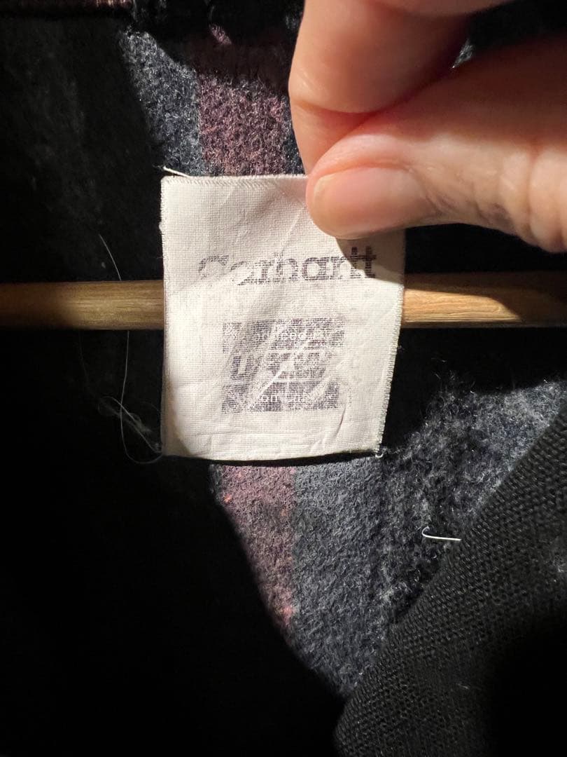 USA製 美品 Carhartt チョアコート OG XLブラック