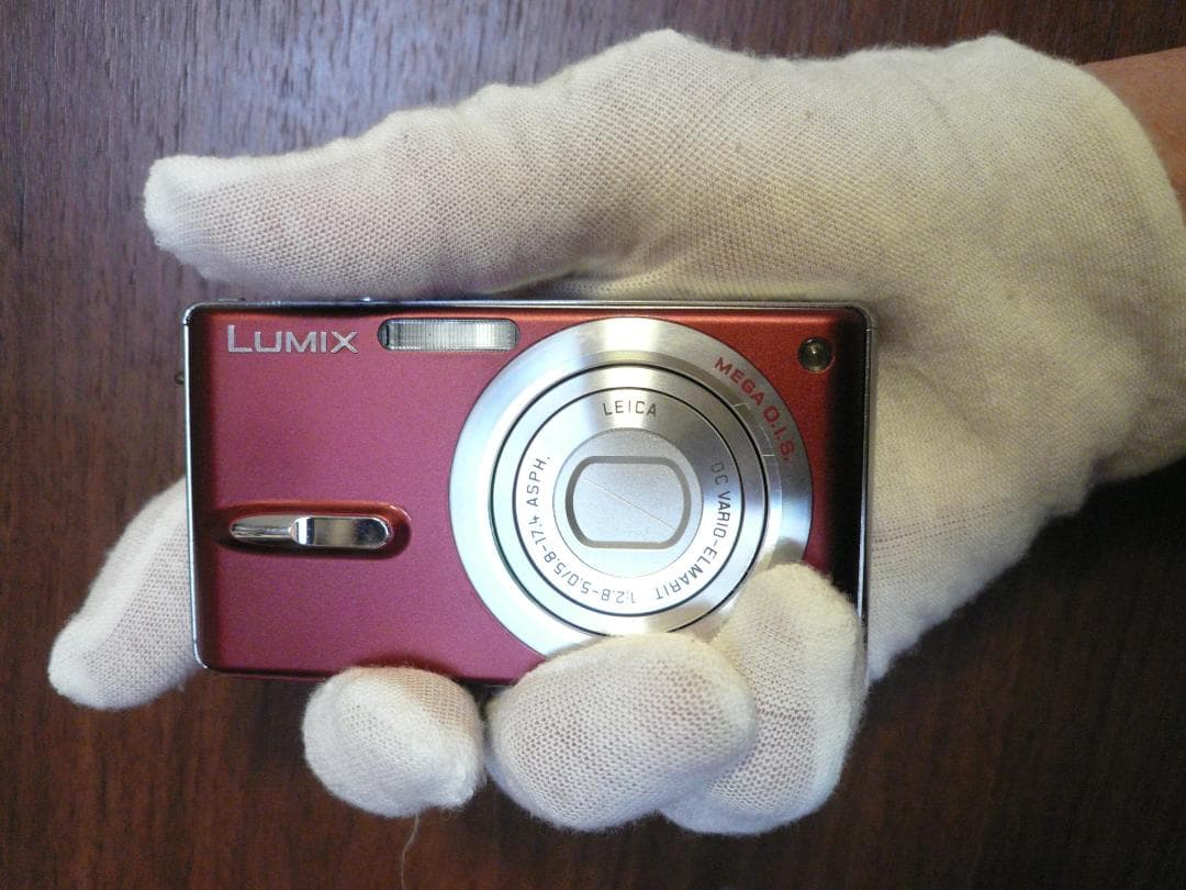 LUMIX★DMC-FX9⭕️箱入完品⭐️極美品⭕️安心の実働品★えんじ色