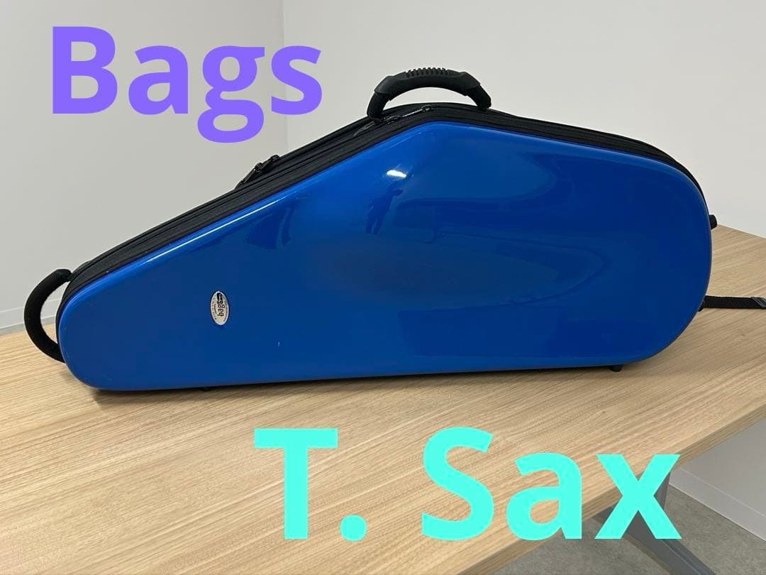 Bags テナーサックス用　ファイバーケース EFTS BLU 中古品