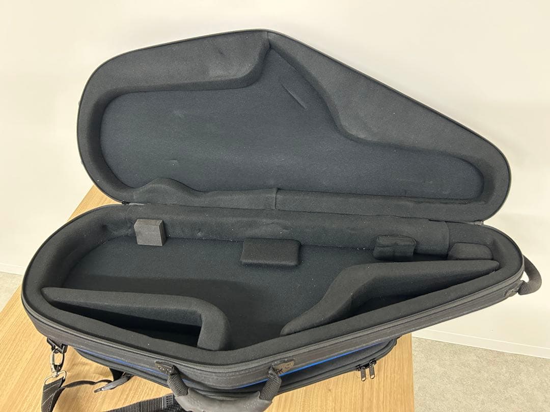 Bags テナーサックス用　ファイバーケース EFTS BLU 中古品