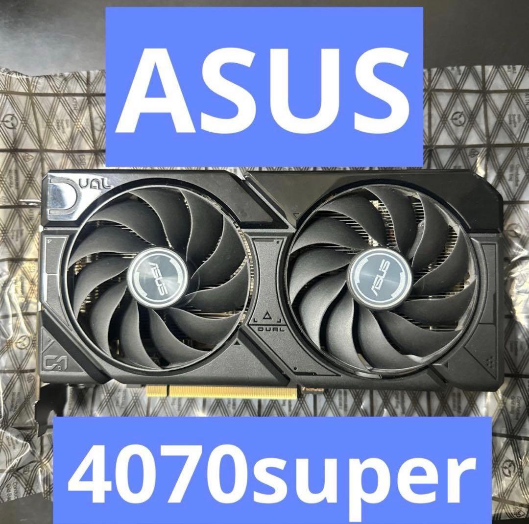グラフィックボード・グラボ・ビデオカード ASUS Dual GeForce RTX 4070 SUPER OC 12GB