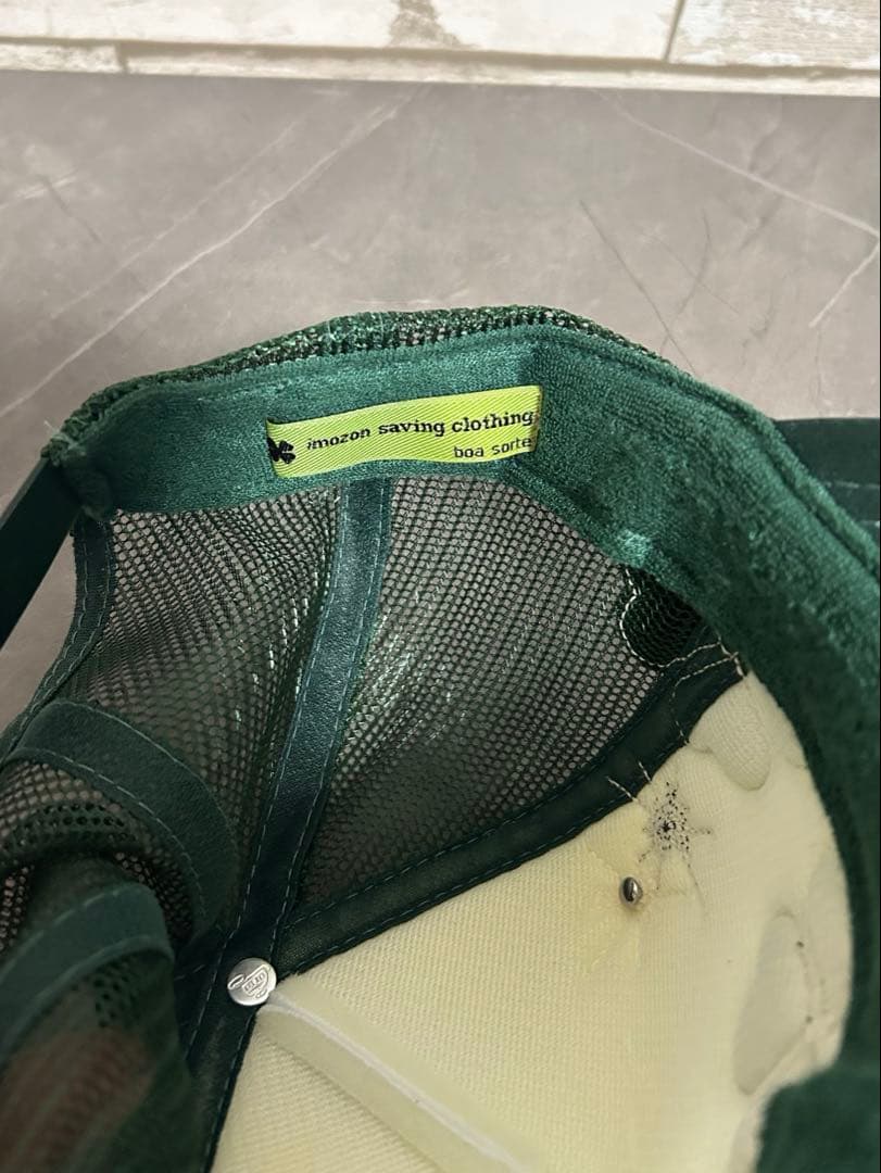 imozonsavingclothing クローバーメッシュキャップ