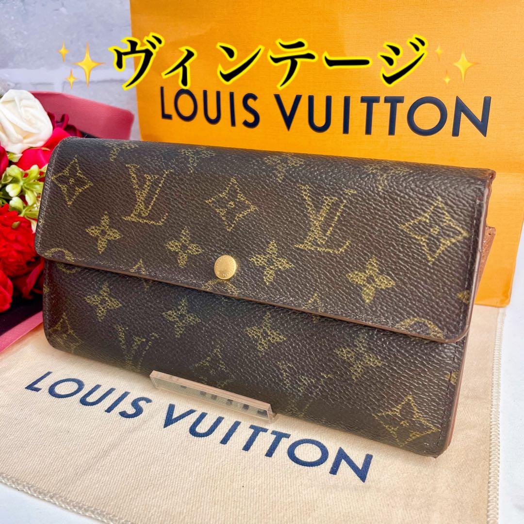 ✨ヴィンテージ✨ヴィトン ポルトフォイユサラ モノグラム カード入れ2枚 大人気