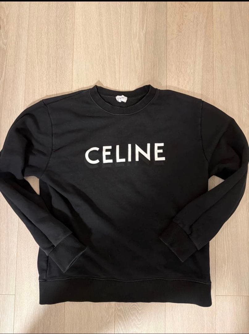 CELINE ブラック スウェット M