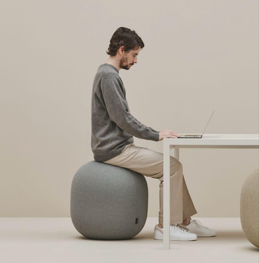 MALLOW Knit バランスボール ベージュ