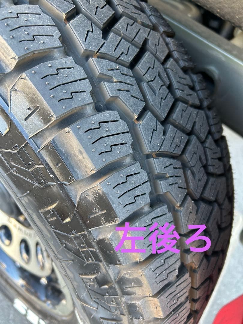 「最終値下げ！」ジムニーシエラ　ナイトロパワーホイール　ホワイトレタータイヤ